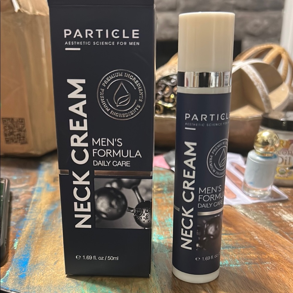 NIB PArticle Men's Neck Cream - 1.69 fl oz